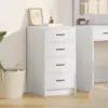 Image de vidaXL Buffet Blanc 40 x 41 x 75 cm Bois d'ingénierie