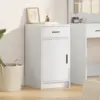 Image de vidaXL Buffet Blanc 40 x 40.5 x 75 cm Bois d'ingénierie
