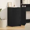 Image de vidaXL Buffet Chêne noir 40 x 40.5 x 75 cm Bois d'ingénierie
