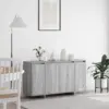 Image de vidaXL Buffet Gris Sonoma 135 x 41 x 75 cm Bois d'ingénierie