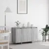 Image de vidaXL Buffet Gris Sonoma 120 x 41 x 75 cm Bois d'ingénierie
