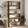 Image de vidaXL Bibliothèque 6 niveaux 100 x 30 x 198 cm Bois d'ingénierie