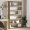 Image de vidaXL Bibliothèque Chêne Artisanal 100 x 30 x 198 cm