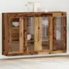 Image de vidaXL Cabinets muraux 2 pc Bois Ancien 69,5 x 34 x 90 cm