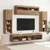 Image de vidaXL Ensemble meuble TV 6 pcs chêne artisanal Bois d'ingénierie