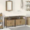 Image de vidaXL Meubles de salle de bain 3 pièces Marron 80 x 30 x 60 cm