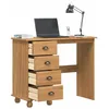 Image de vidaXL Bureau d'écriture avec tiroir ASKIM Marron 95 x 40 x 75 cm