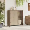 Image de vidaXL Armoire de rangement avec étagère Beige 100 x 36 x 102 cm Rotin