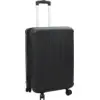 Image de vidaXL Valise avec verrouillage Noir 34 x 23 x 55.5 cm Plastic ABS