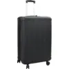 Image de vidaXL Valise avec verrouillage Noir 50 x 30 x 76 cm Plastic ABS