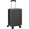 Image de vidaXL Valise Gris foncé 34 x 23 x 55.5 cm Plastic ABS