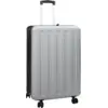 Image de vidaXL Valise avec verrouillage Argent 50 x 30 x 76 cm Plastic ABS