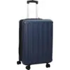 Image de vidaXL Valise avec verrouillage Bleu foncé 43 x 27 x 66 cm Plastic ABS