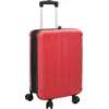 Image de vidaXL Valise avec verrouillage Rouge 34 x 23 x 55.5 cm Plastic ABS