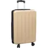 Image de vidaXL Valise avec verrouillage Champagne 43 x 27 x 66 cm Plastic ABS
