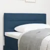 Image de vidaXL Tête de lit Bleu 90 cm tissu