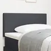 Image de vidaXL Tête de lit Gris foncé 90 cm Tissu en velours côtelé