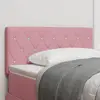 Image de vidaXL Tête de lit Rose 90 cm Velours