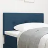 Image de vidaXL Tête de lit réglable en hauteur Bleu 100 cm tissu