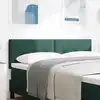 Image de vidaXL Tête de lit Vert foncé 160 cm Velours