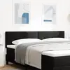 Image de vidaXL Tête de lit Noir 180 cm Velours