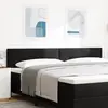 Image de vidaXL Tête de lit Noir 200 cm Velours