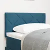 Image de vidaXL Tête de lit Bleu foncé 80 cm Velours