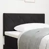 Image de vidaXL Tête de lit Noir 90 cm Velours