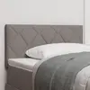 Image de vidaXL Tête de lit Taupe 100 cm tissu