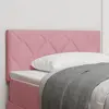 Image de vidaXL Tête de lit Rose 100 cm Velours