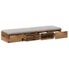 Image de vidaXL Tiroirs de lit Bois ancien 120 x 36,5 x 16,5 cm