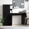 Image de vidaXL Bureau 2 pcs Chêne noir