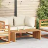 Image de vidaXL Table d'appoint de jardin Marron 110 x 55 x 35,5 cm