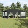 Image de vidaXL Tente de fête Anthracite 600 x 400 x 266 cm Polyéthylène