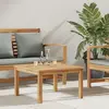 Image de vidaXL Table basse Marron 60 x 60 x 36 cm Bois de teck massif