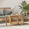 Image de vidaXL Table basse Marron 70 x 40 x 45 cm Bois de teck massif