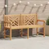 Image de vidaXL Banc de jardin 150 x 60 x 90 cm Bois de teck massif