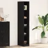 Image de vidaXL Armoire Chêne noir 30 x 50 x 200 cm Bois d'ingénierie