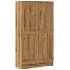 Image de vidaXL Bibliothèque chêne Artisanal 82,5x30,5x150 cm Bois d'ingénierie, étagère, Caisse de Livre, Support à Livres, Armoire de Rangement