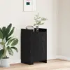 Image de vidaXL Buffet Chêne noir 45 x 35 x 75 cm