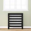 Image de vidaXL Cache-Radiateur Chêne noir 78 x 20 x 82 cm Bois d'ingénierie