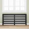 Image de vidaXL Cache-Radiateur Chêne noir 175 x 20 x 82 cm Bois d'ingénierie