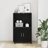 Image de vidaXL Armoire Chêne noir 55 x 40 x 82 cm
