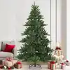 Image de vidaXL Sapin de Noël Artificiel à Branches Articulées Vert 210 cm