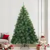 Image de vidaXL Sapin de Noël Artificiel à Branches Articulées Vert 240 cm