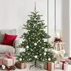 Image de vidaXL Sapin de Noël Artificiel à Branches Articulées Vert 150 cm