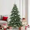 Image de vidaXL Sapin de Noël Artificiel à Branches Articulées Vert 180 cm