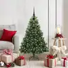 Image de vidaXL Sapin de Noël artificiel avec 150 LED Vert 120 cm PE et PVC