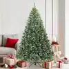 Image de vidaXL Sapin de Noël artificiel avec 300 LED Vert 180 cm PE et PVC