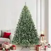 Image de vidaXL Sapin de Noël artificiel avec 300 LED Vert 210 cm PE et PVC
